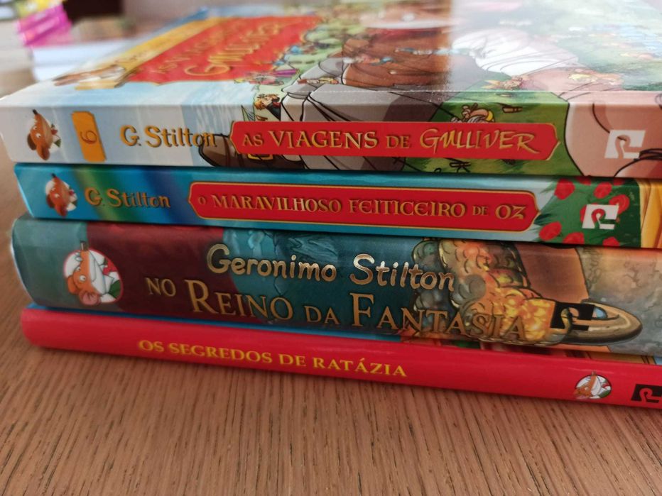 Livros Geronimo Stilton - edições temáticas