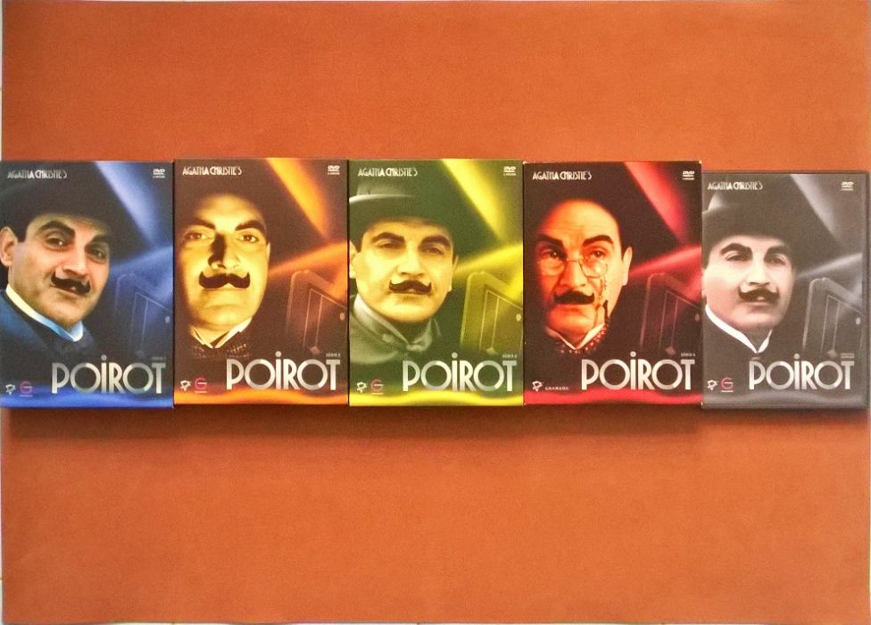 FILME SÉRIE DVD Agatha Christie Hercule Poirot