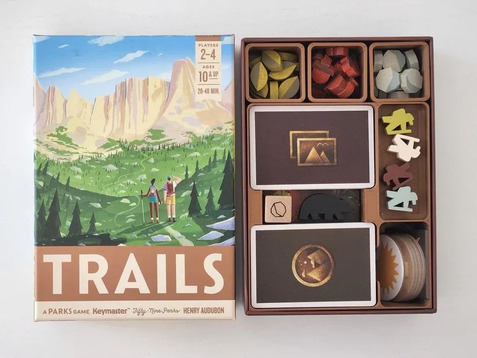 Organizador "TRAILS" para Jogos de Tabuleiro