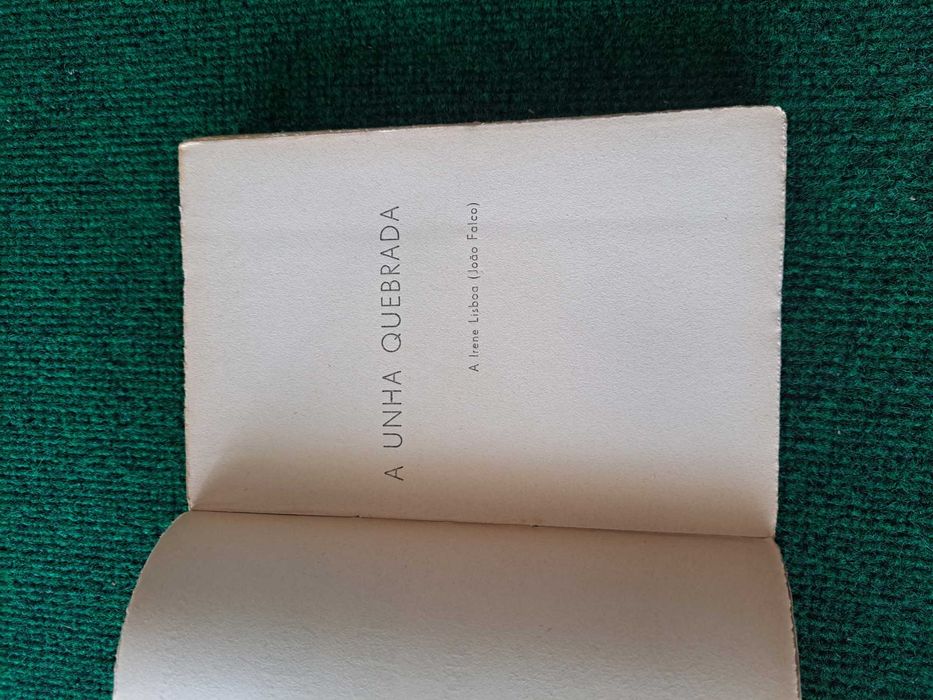 A Unha Quebrada - Novelas - João Gaspar Simões