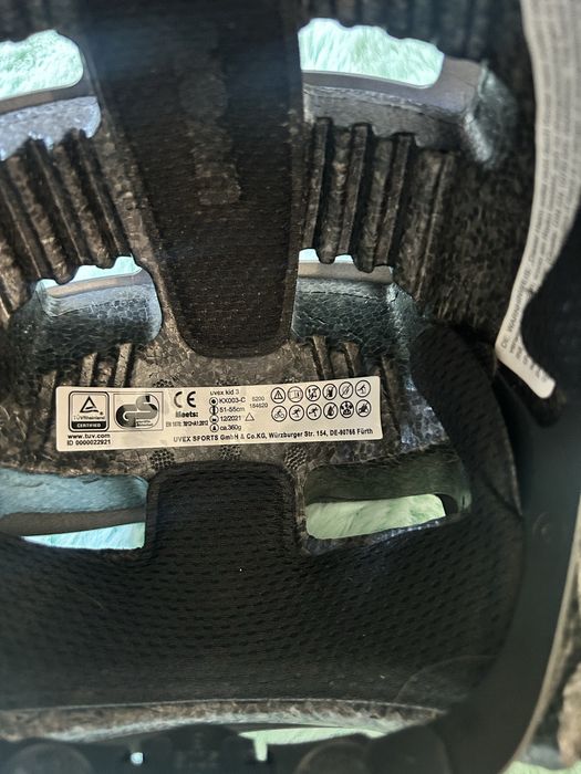 Kask Uvex 51-55 cm dziecięcy szary