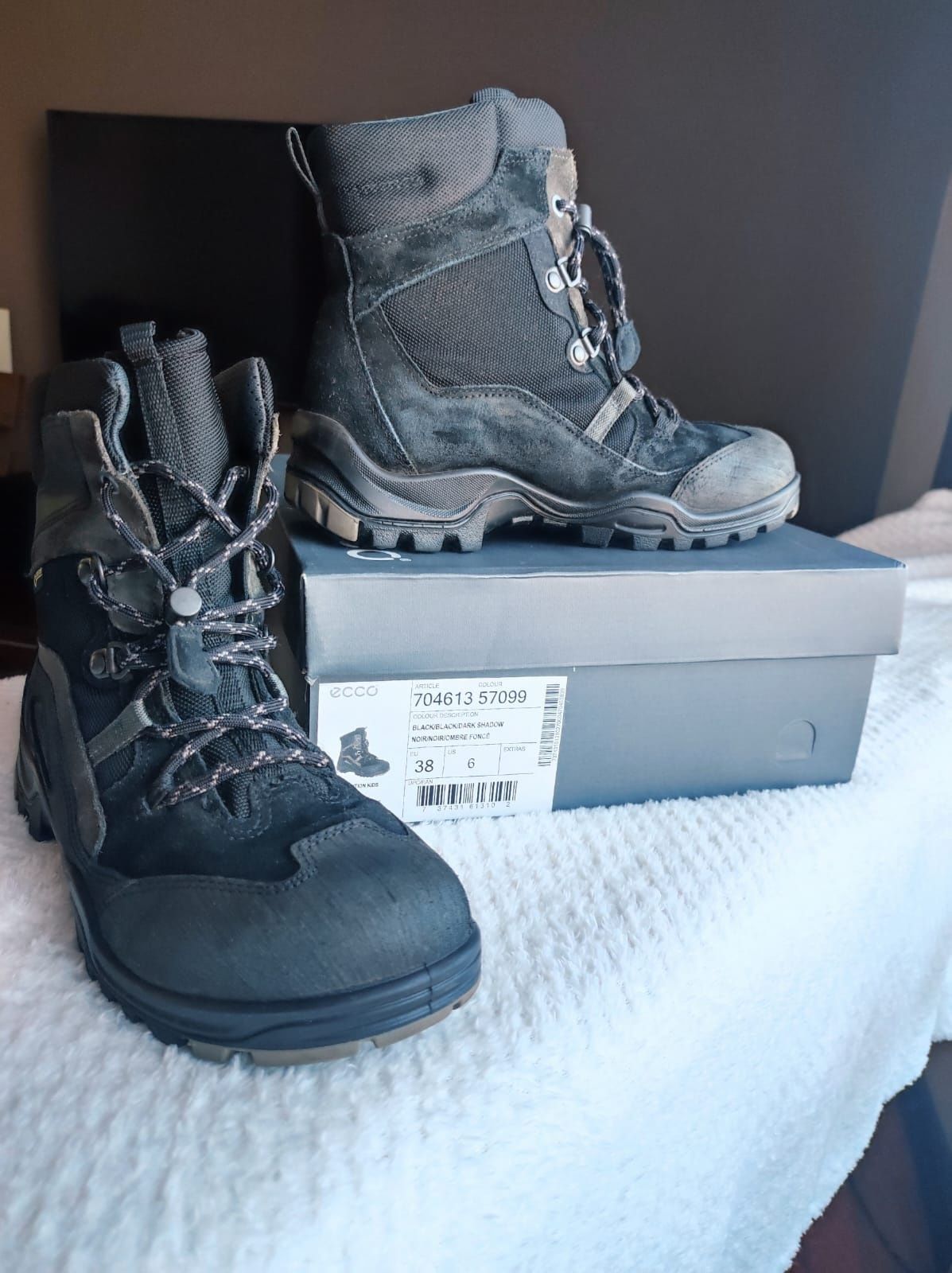 Buty śniegowce chłopięce ECCO rozmiar 38