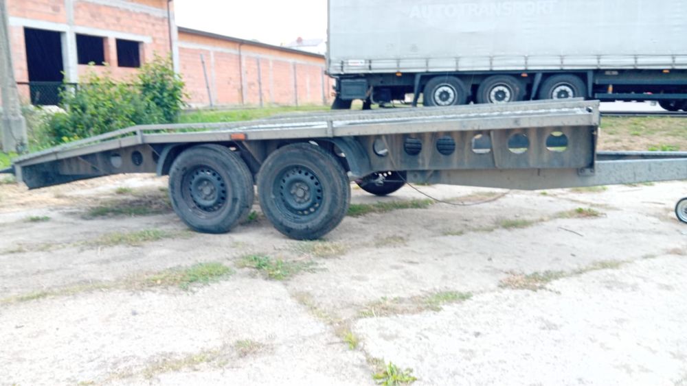 Przyczepa laweta Wiola DMC 2000