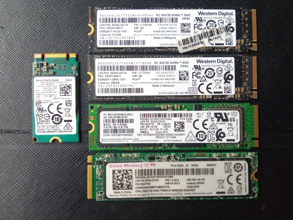 Накопичувач Samsung SSD NVMe PCle 256GB