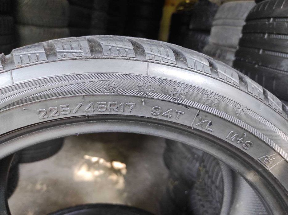 Nankang NK Snow SW-7 225/45r17 94T Extra Load 2шт, 6-6,3мм, ЗИМА