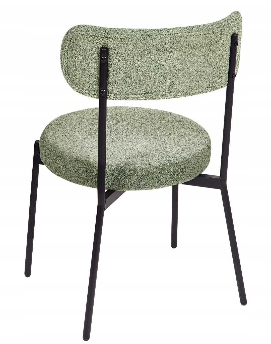Nowe krzesło jasnozielone boho!