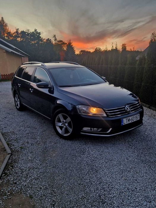 Volkswagen Passat B7 2.0 TDI 2013 rok hak nawigacja