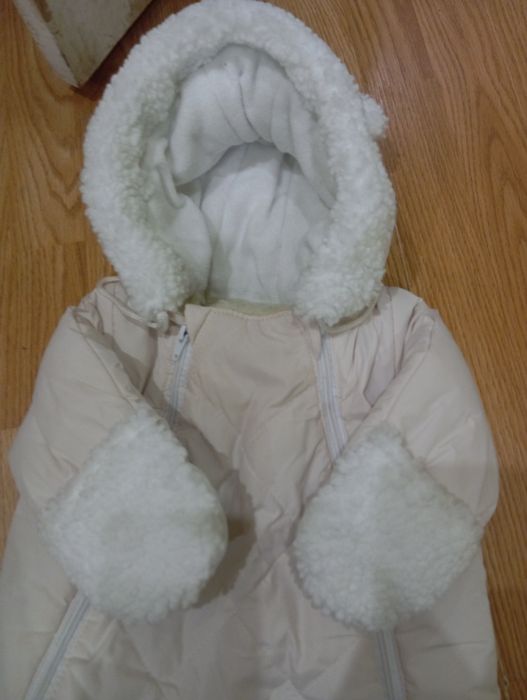 Зимний комбинезон конверт