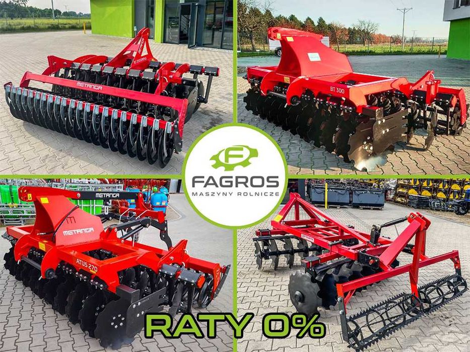 ### AGREGAT BRONA TALERZOWA Talerzówka Lekka Kompaktowa Hydropak V * X