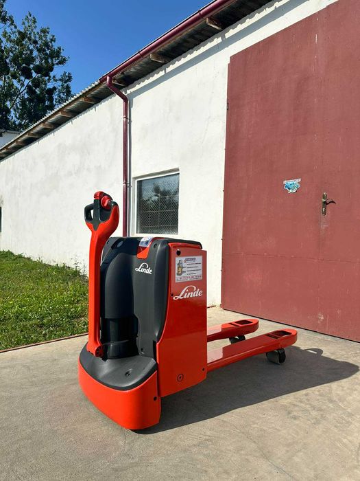 Штабелер електричний навантажувач рокла №1289 LINDE T18 2019