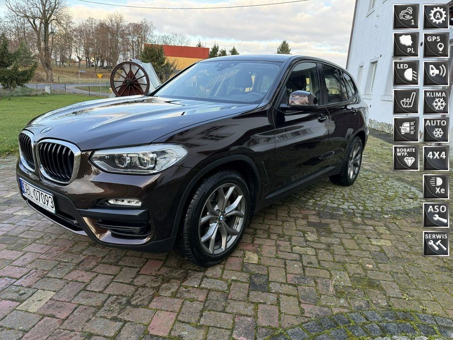 BMW X3 2.0i 124tys.km! xDrive z Niemiec Serwis ASO Gwarancja