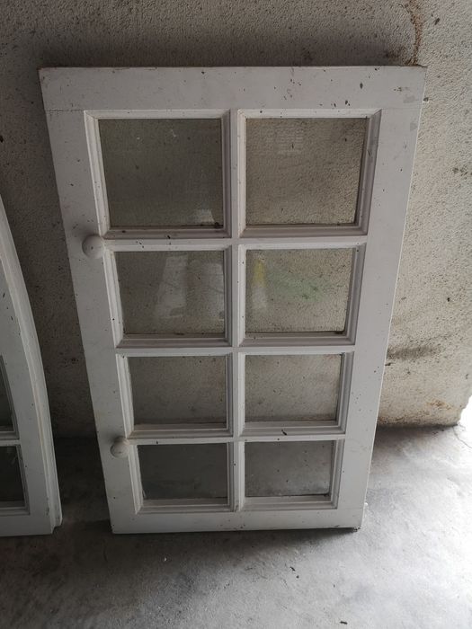 2 janelas madeira vom vidros