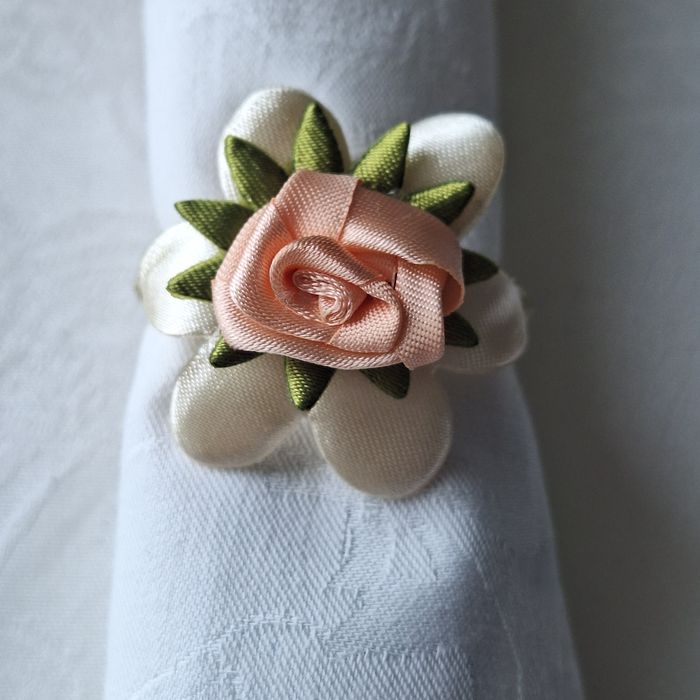 Zestaw obrączek na serwetki 6szt z tkaniny