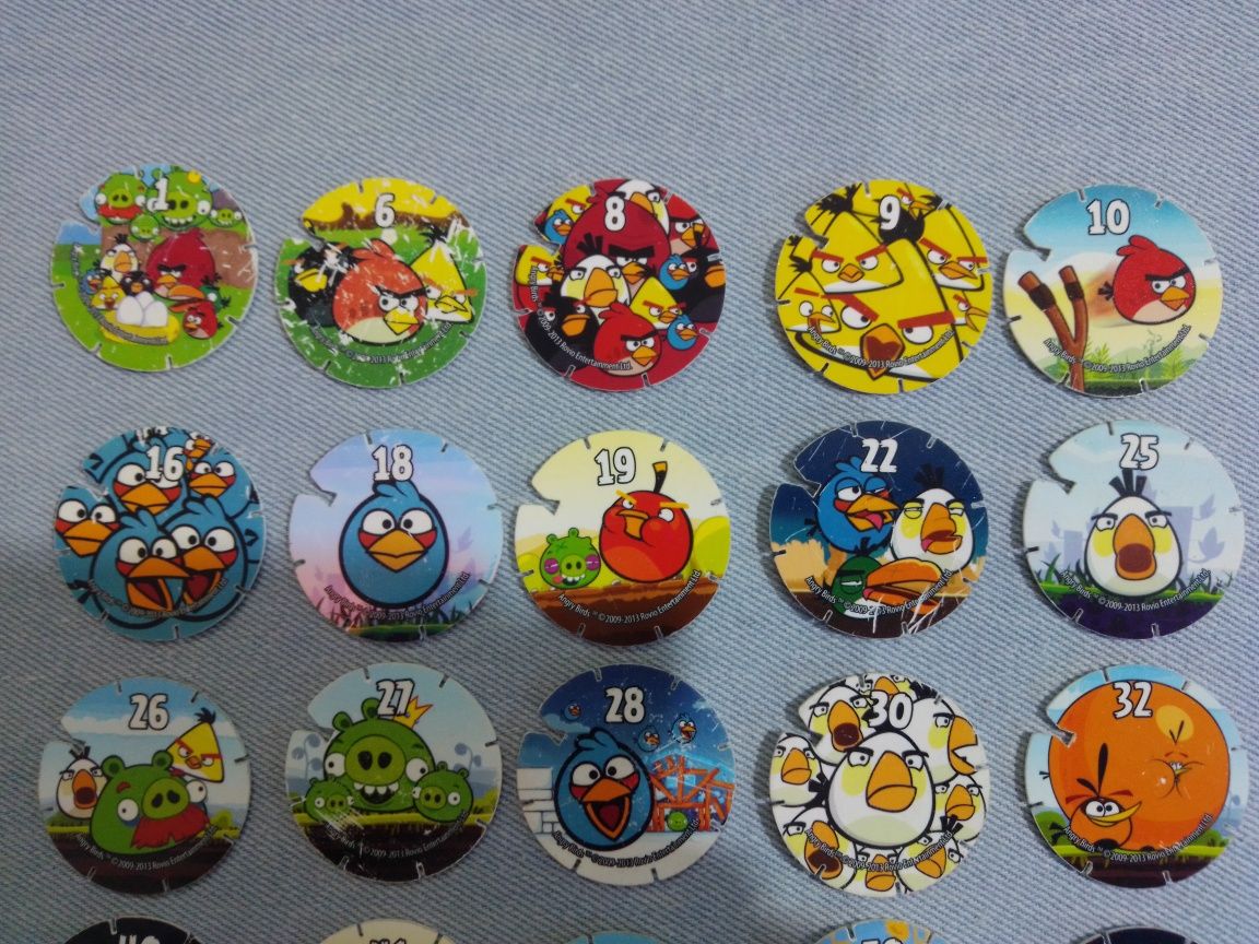 Tazos Angry Birds ( 1' Edição )