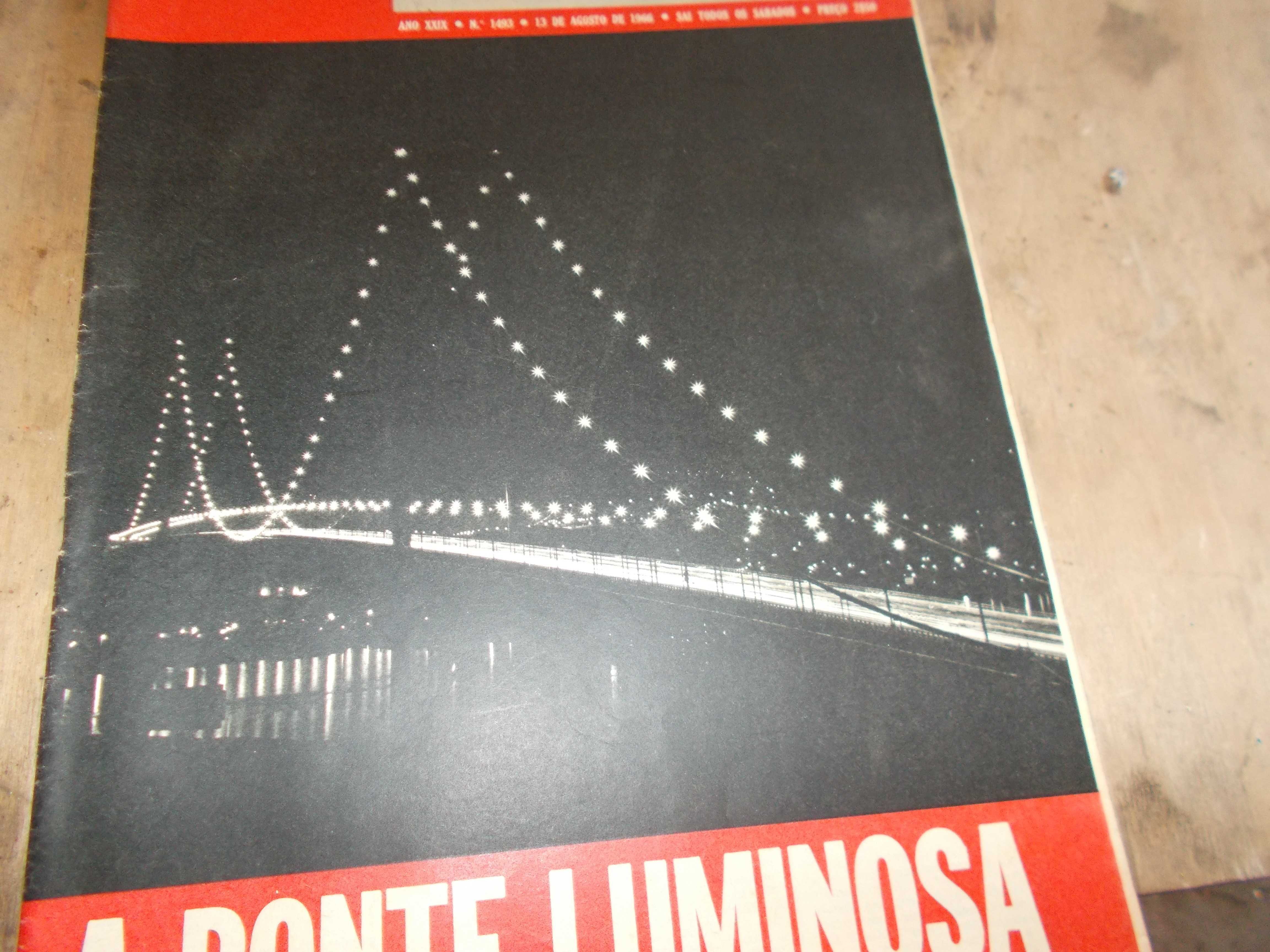 Século Ilustrado .Agosto 1966 Ponte Salazar.