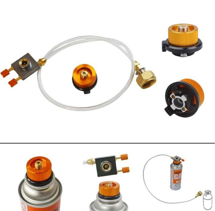 Adapter do nabijania kartuszy gazowych z butli 11kg propan butan