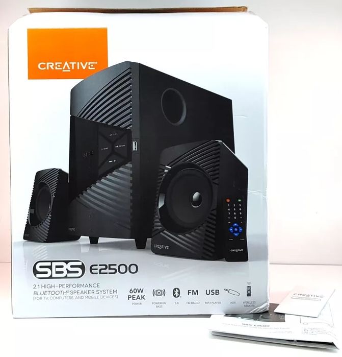 Głośniki do komputera 2.1 CREATIVE Sbs E2500.