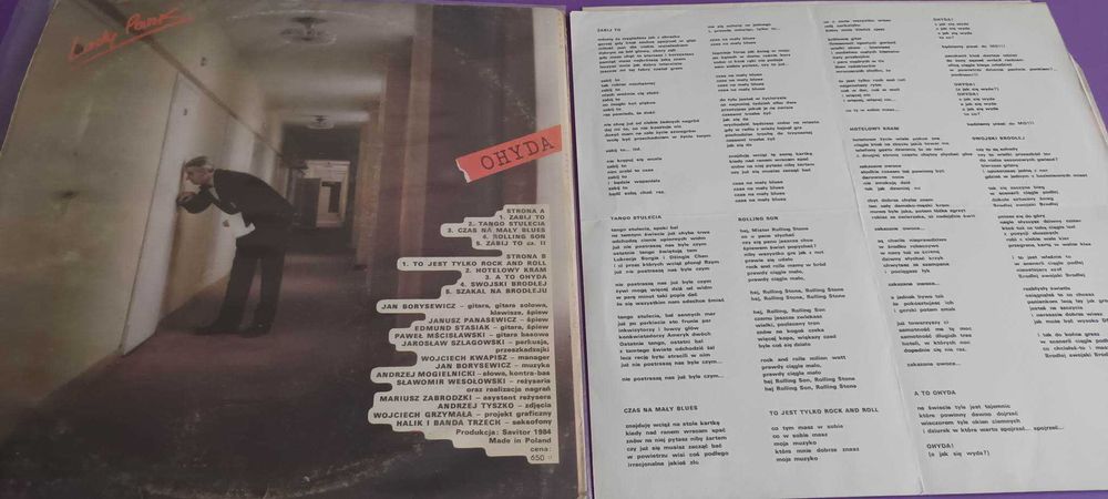 Lady Pank – Ohyda , PŁYTA WINYLOWA 1984