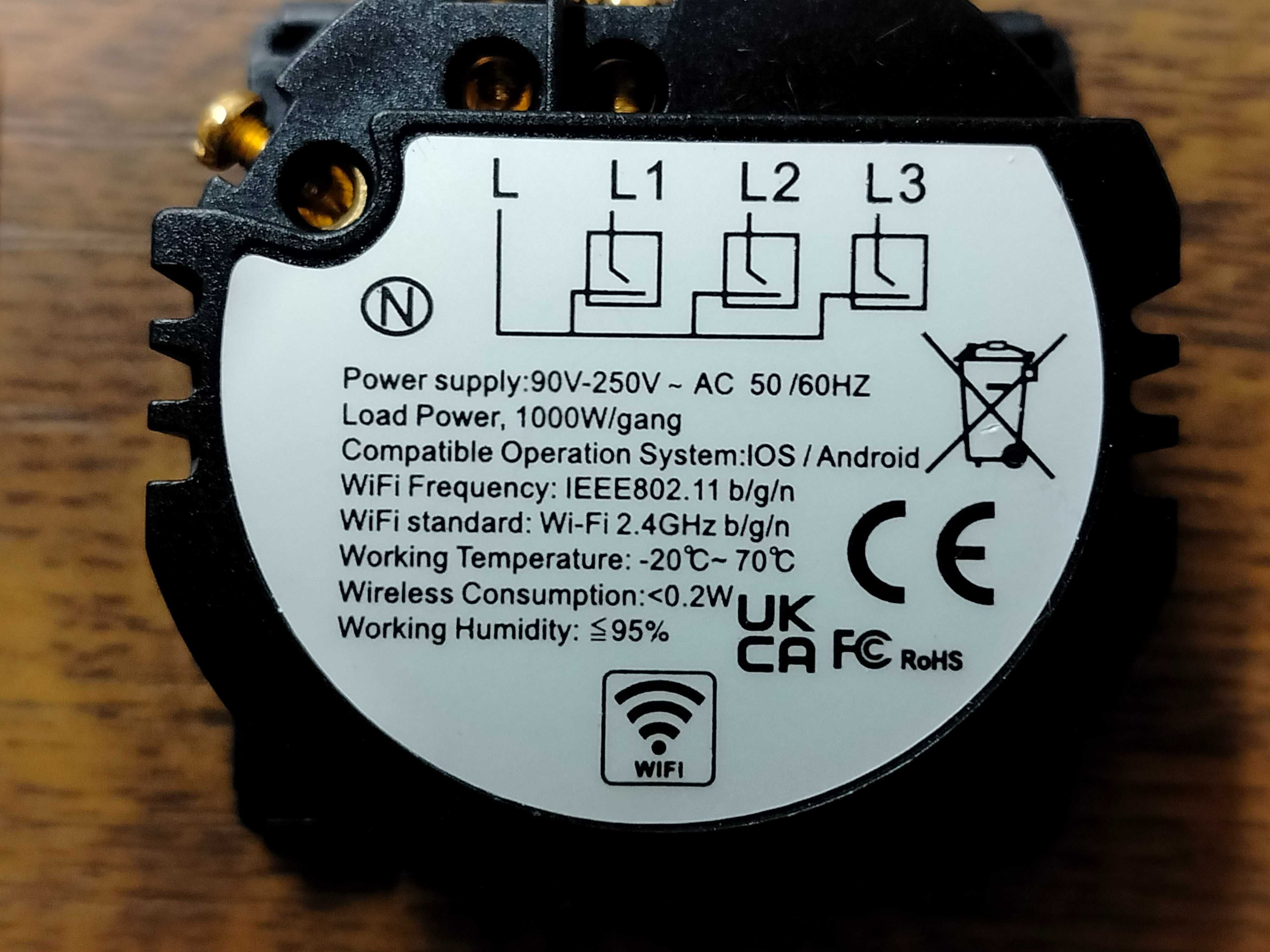 Przełącznik dotykowy Bseed smart home wall switch & socket