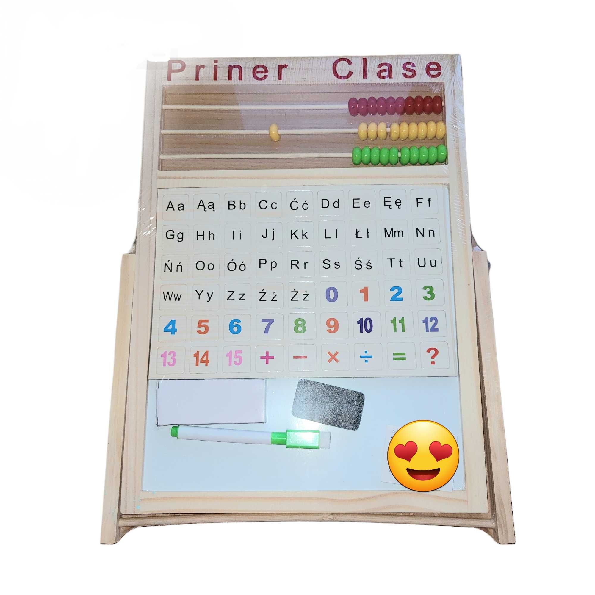 Nowa magnetyczna tablica dwustronna edukacyjna #423