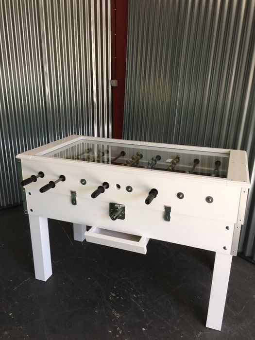 Matraquilhos com moedeiro, vidro e varao embutido