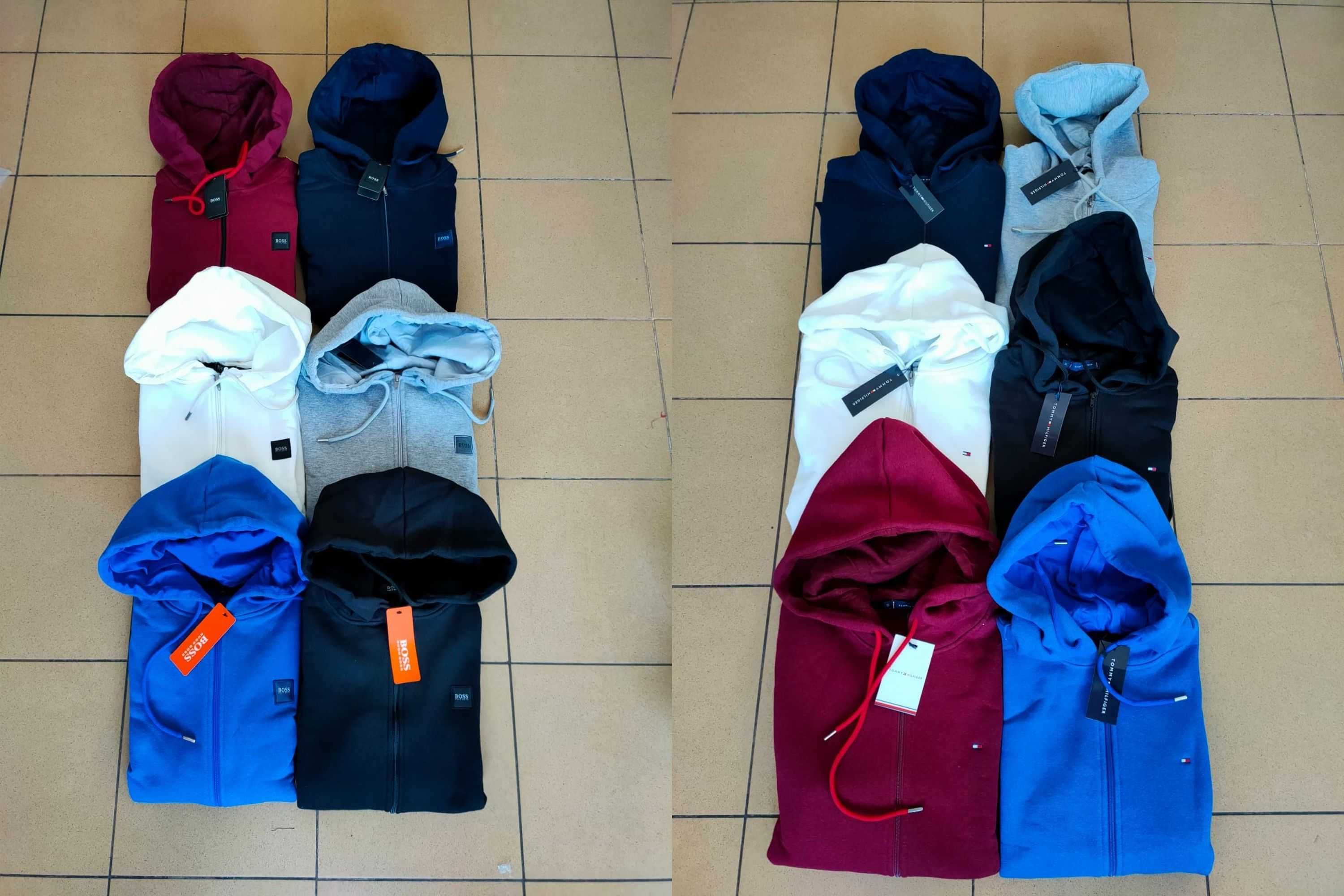 Tommy Hilfiger Bluza  rozpinana z kapturem maly znaczek Hugo Boss