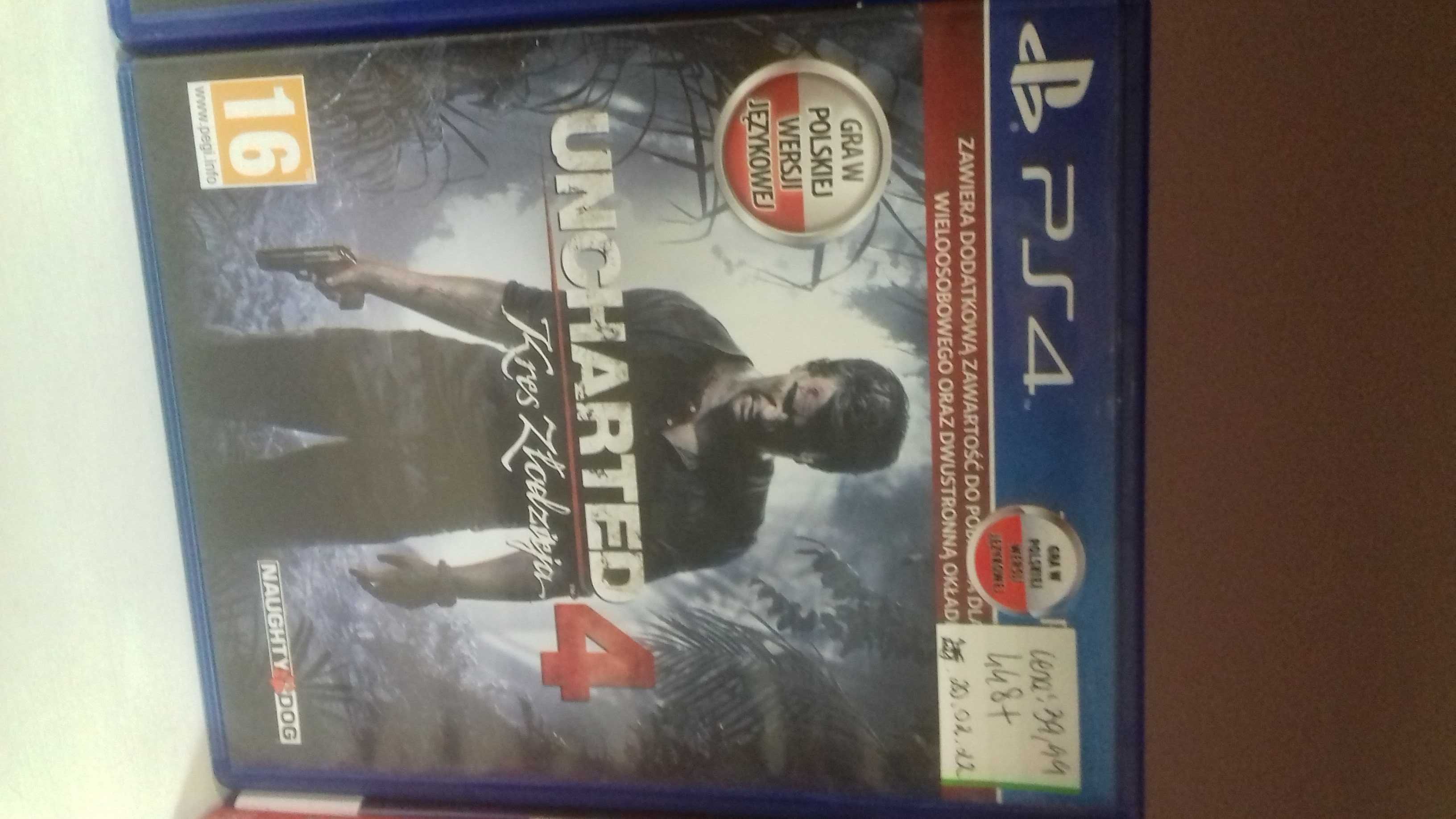 Uncharted 4 ps4, wymiana