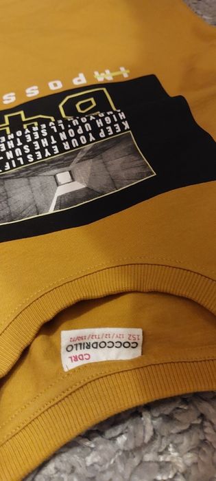 Koszulka r.146,/152 Coccodrillo  Nowa z dł. rękaw