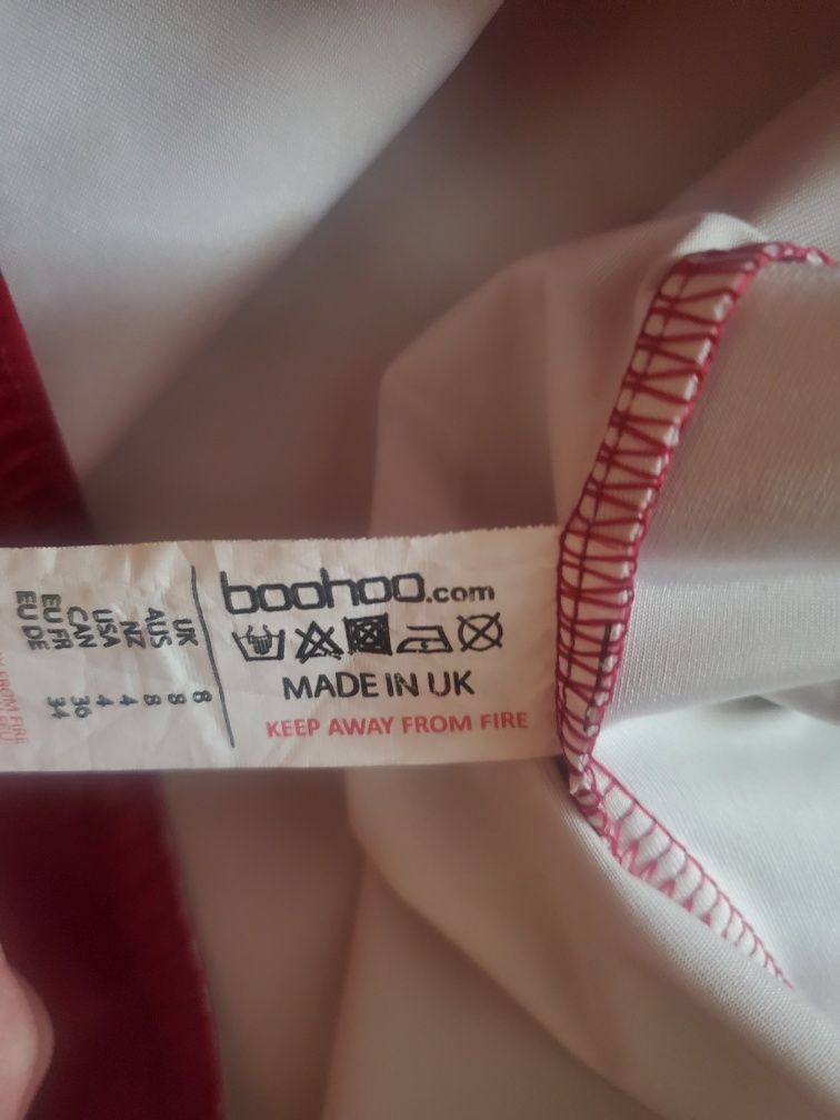 Boohoo spódnica PVC.