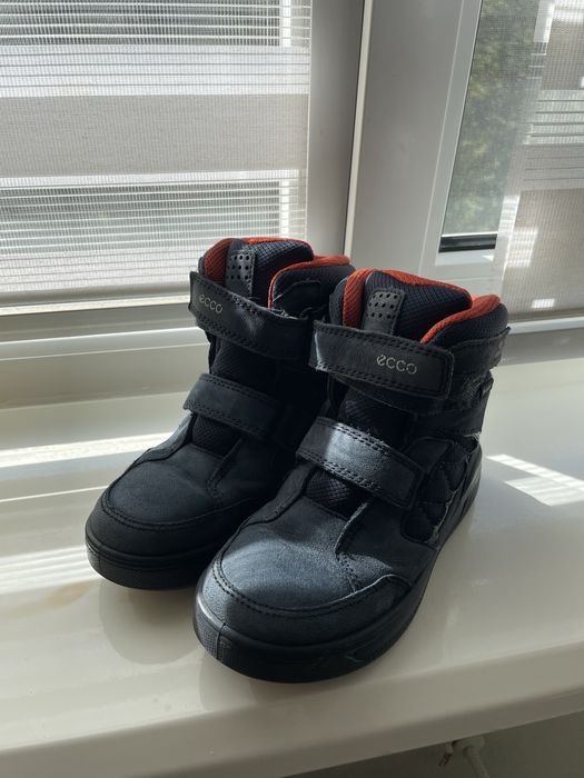 Ботинки зимние ecco,черевики зимові ecco