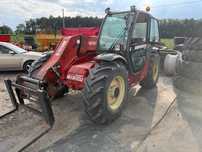 Manitou 633-120 sprowadzony widły łyżka 629