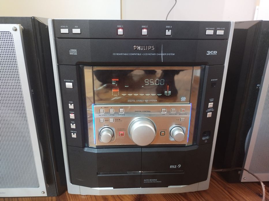 Wieża Philips 3cd radio