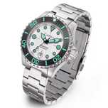 Zegarek Cadisen C8232 White Aqua Diver | AUTOMATIC 10ATM SAPPHIRE