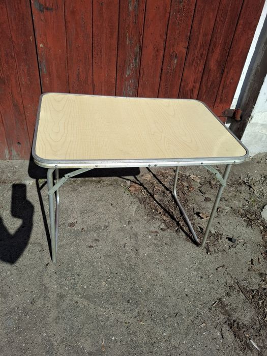 Stolik składany turystyczny  przenośny prl