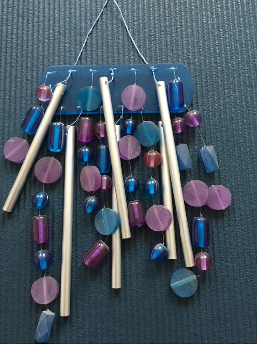 Dekoracja - Dzwonki wietrzne metalowe