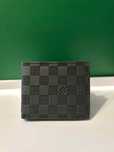 LOUIS VUITTON nowy czarny portfel meski nowy