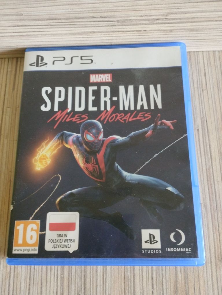 ‼️ marvel spider-man miles morales pl ps5 playstation 5