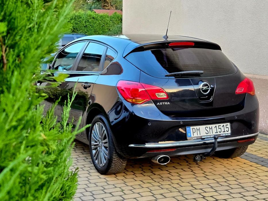 Opel Astra 1.4T, grzana kierownica i fotele, tylko 85tyś km, Zadbany