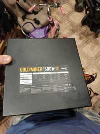 Блок живлення,Блок Питания Aerocool Gold Miner 1600W (ACPG-GMK6FEY.11)