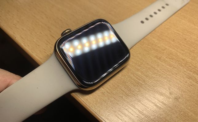 Часы Apple Watch 5 серия 44 mm Steel Gold
