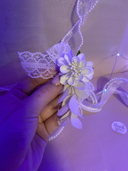 Весільна бутоньєрка для наречених / свідків