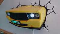 Lampa ścienna - maska samochodu LED, kinkiet