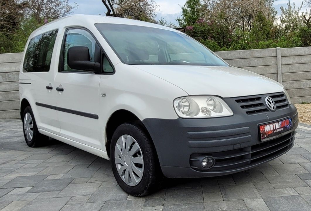 VW Caddy*2007 rok*2,0 B+CNG*5 osobowy*Klima*
