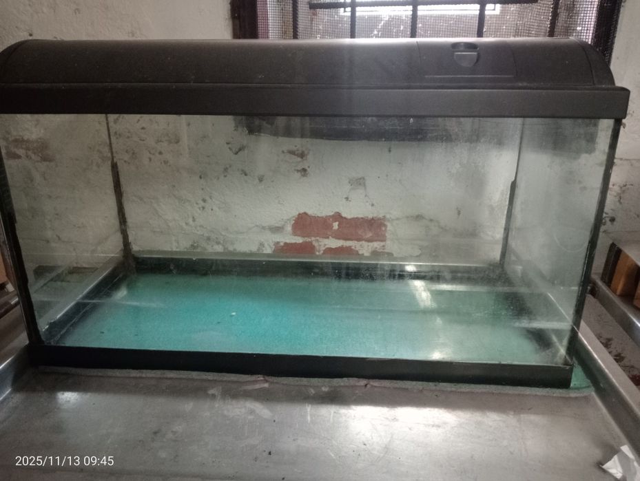 Akwarium z przykryciem