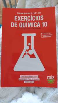 Livro de exercícios de quimica 10⁰ano