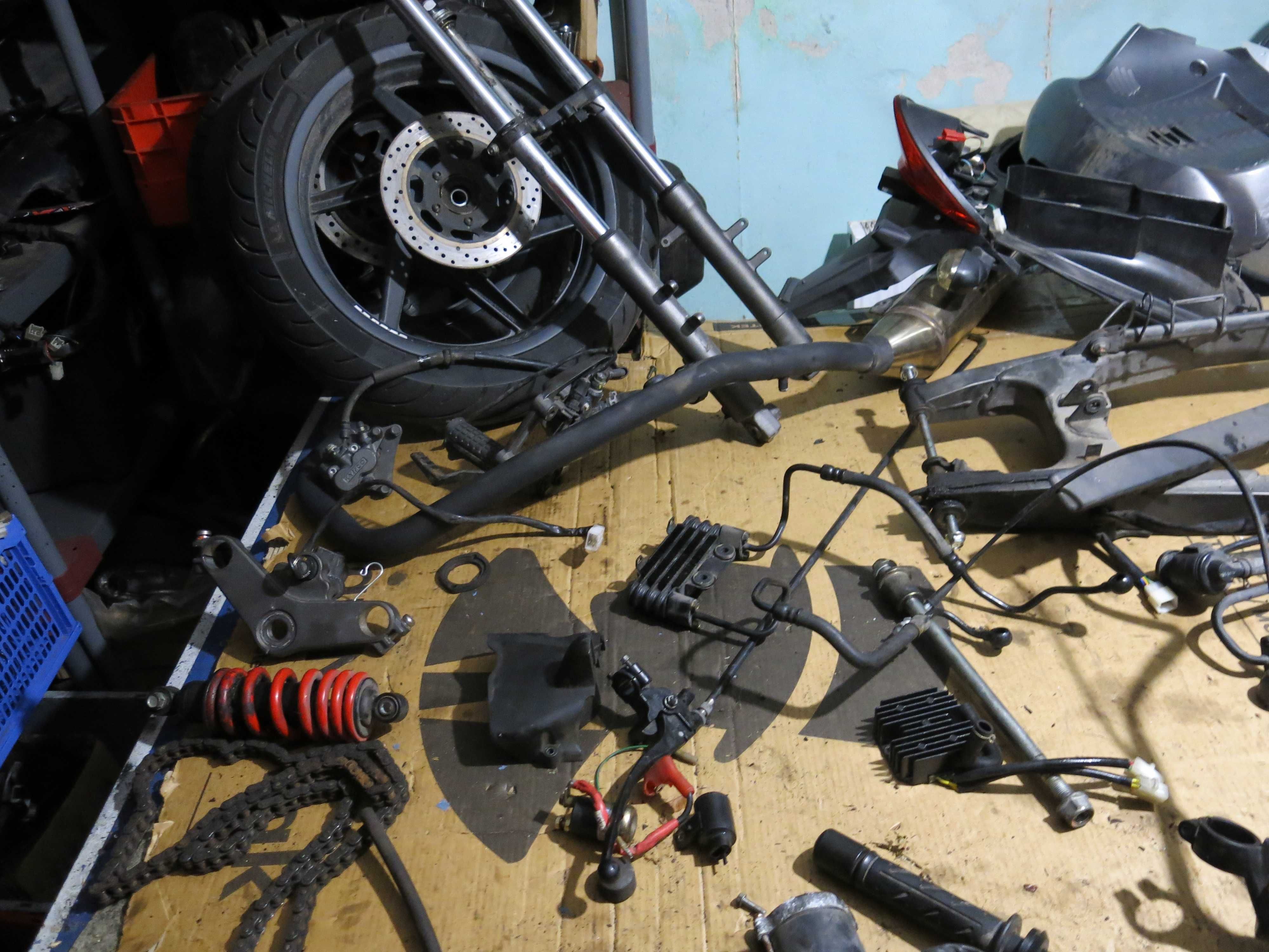 Hamulec przedni kompletny Kymco Quannon 125