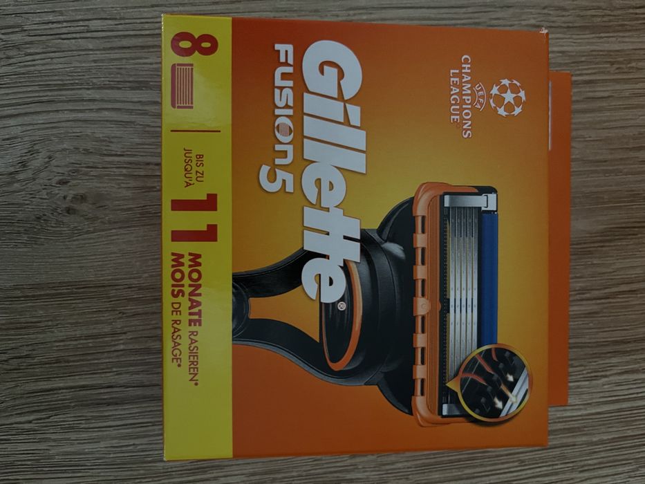 Gillette Fusion 5 Ostrza ,100% orginał