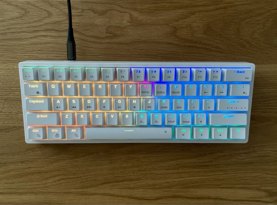 НОВІ Механічні Клавіатури AULA F3261 RED HOT SWAP RGB