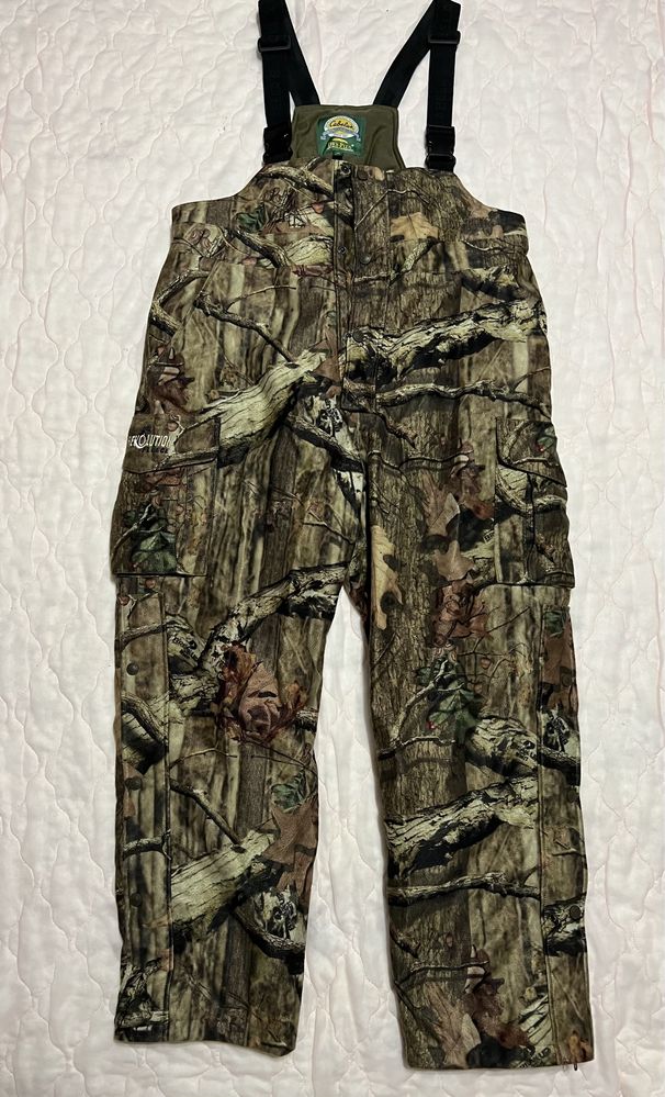 Костюм охотничий Cabelas Dry-Plus 10-Point Bibs Mossy Oak Break-Up