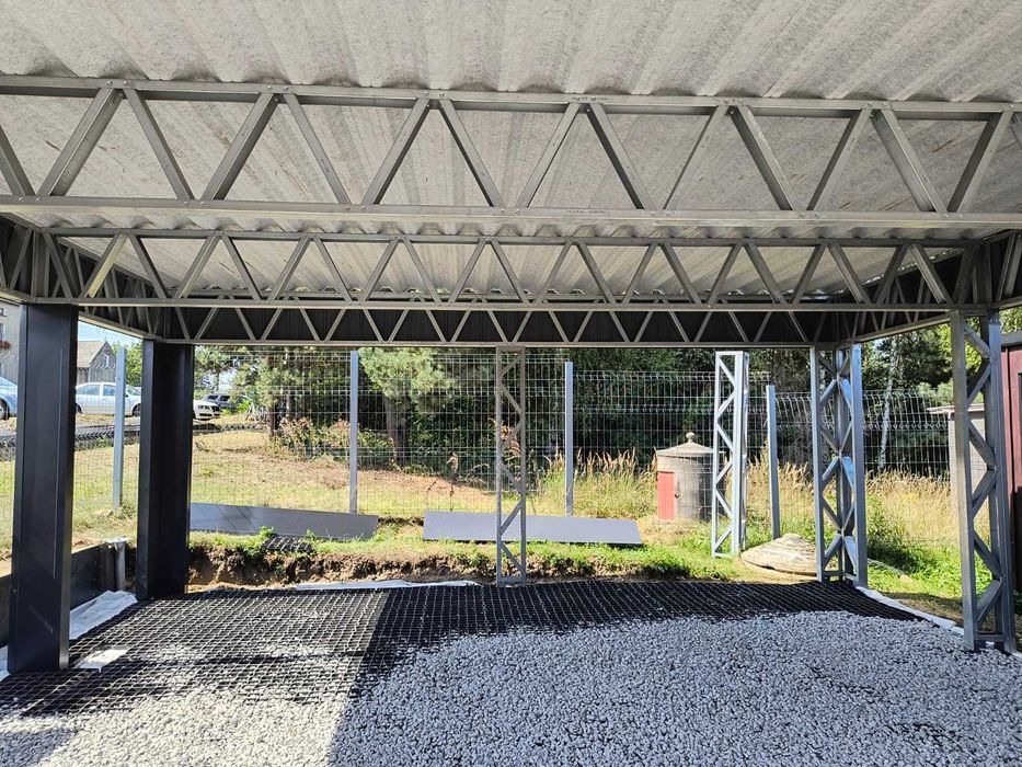 CARPORT 6x5m, wiata garażowa, zadaszenie
